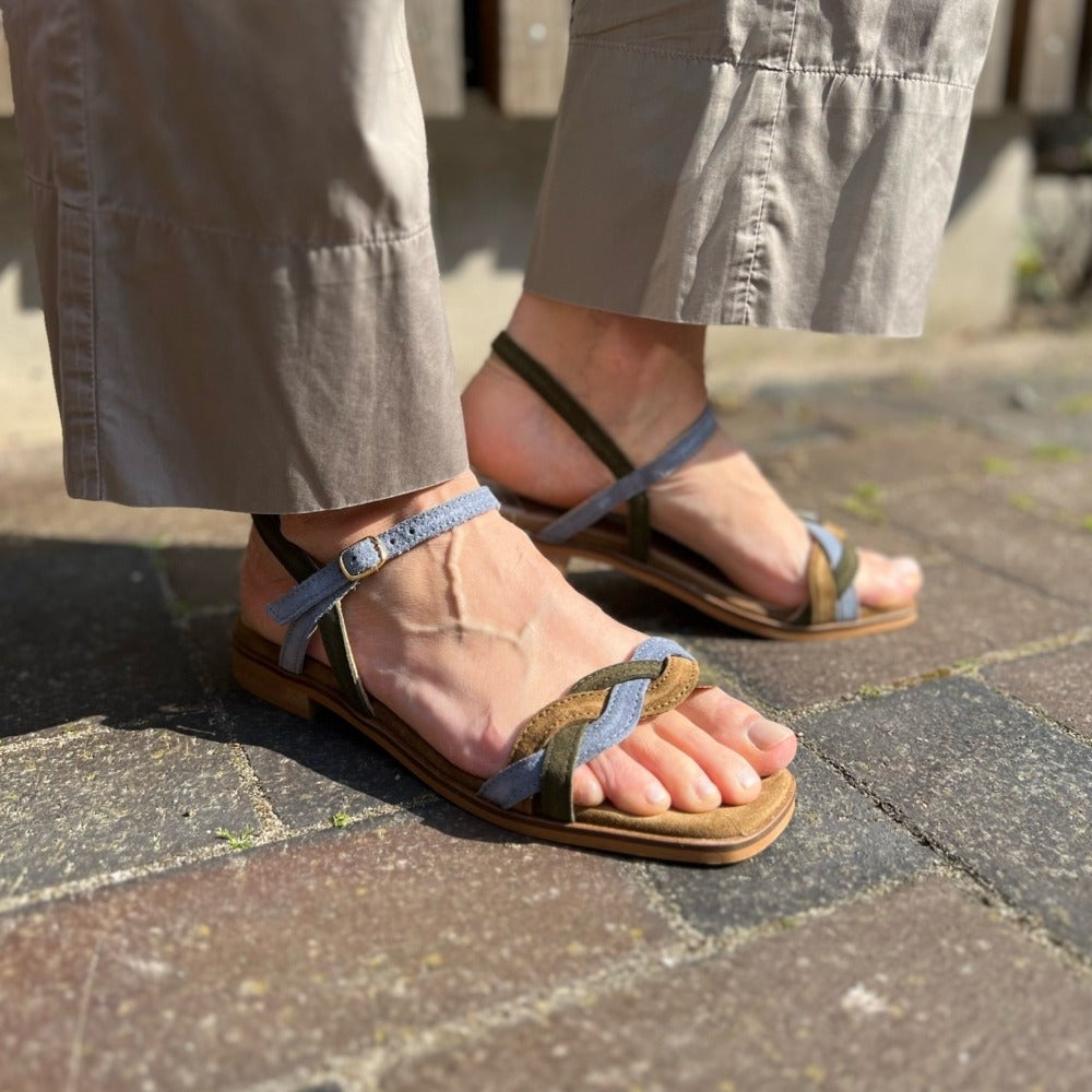 Angulus Sandal m/flet Ruskind
