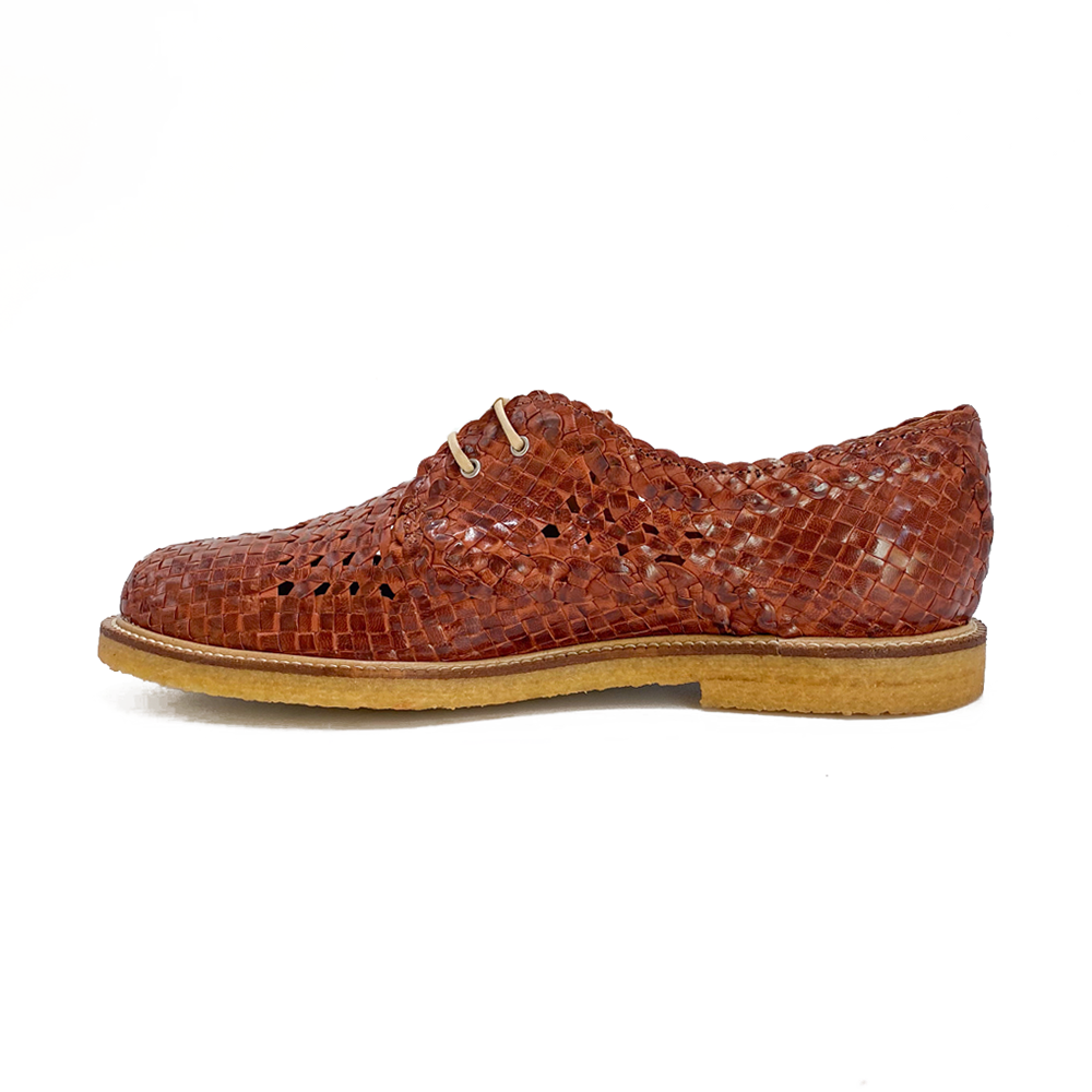 Angulus Sko Flettet Terracotta