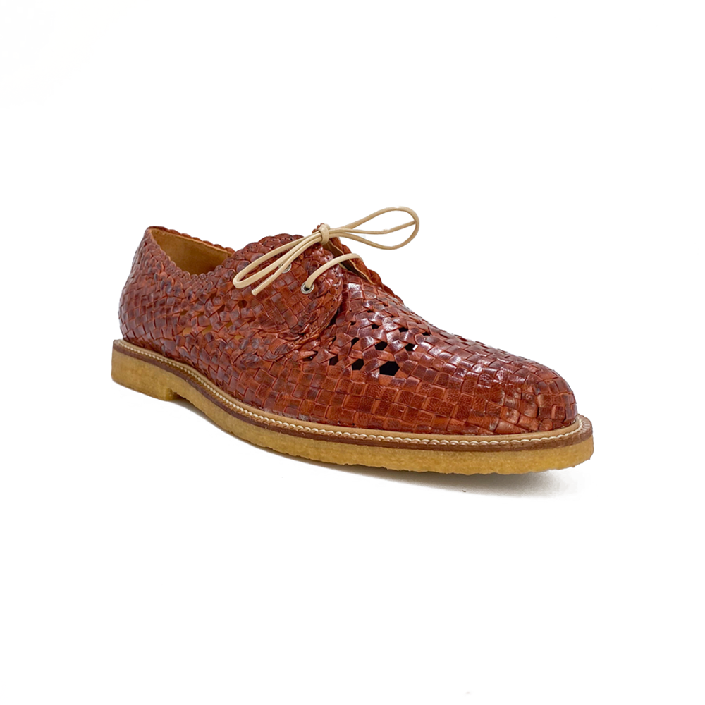 Angulus Sko Flettet Terracotta