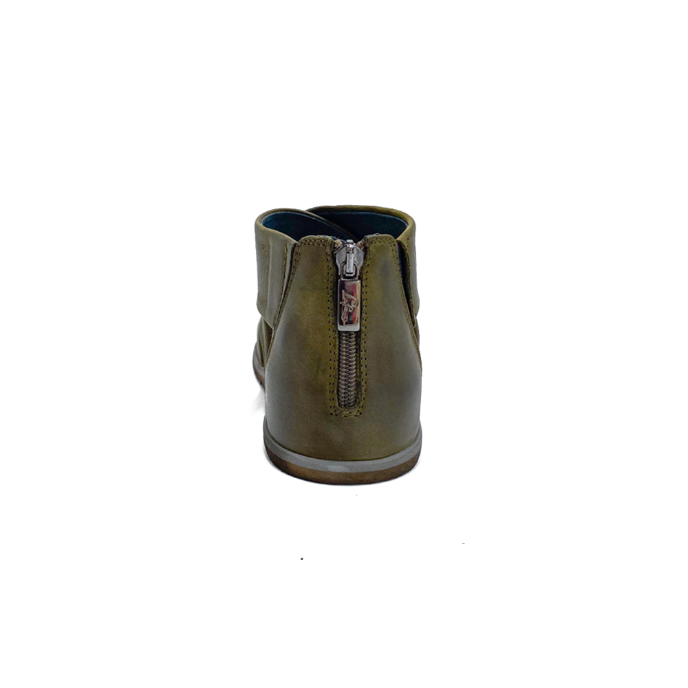 Lofina Sandal m/kork lynlås bag Carciofo
