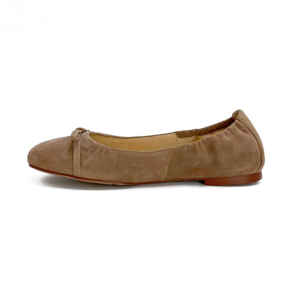 Högl Ballerina Suede Taupe
