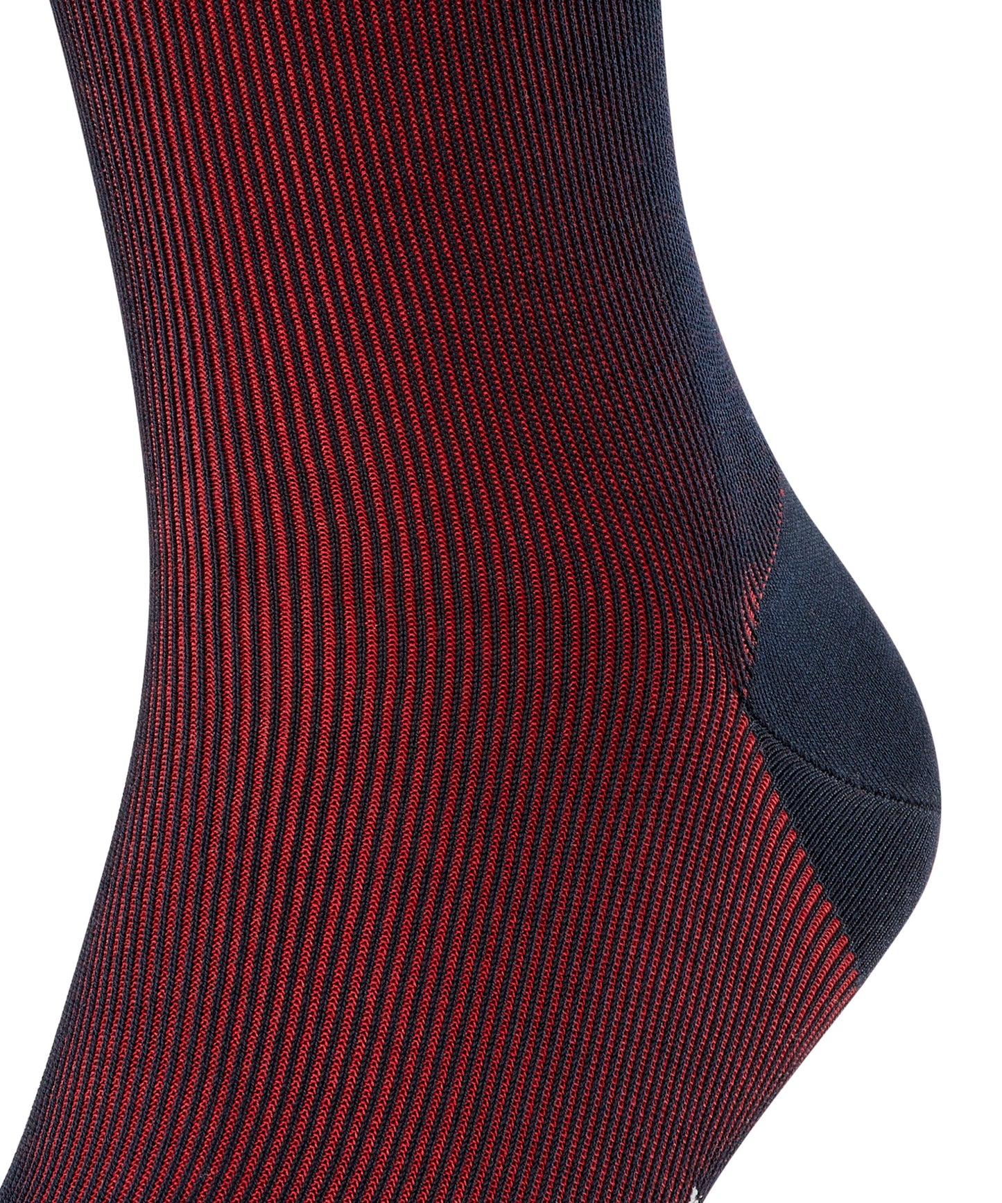 Falke Herrestrømper Fine Shadow Navy/Red