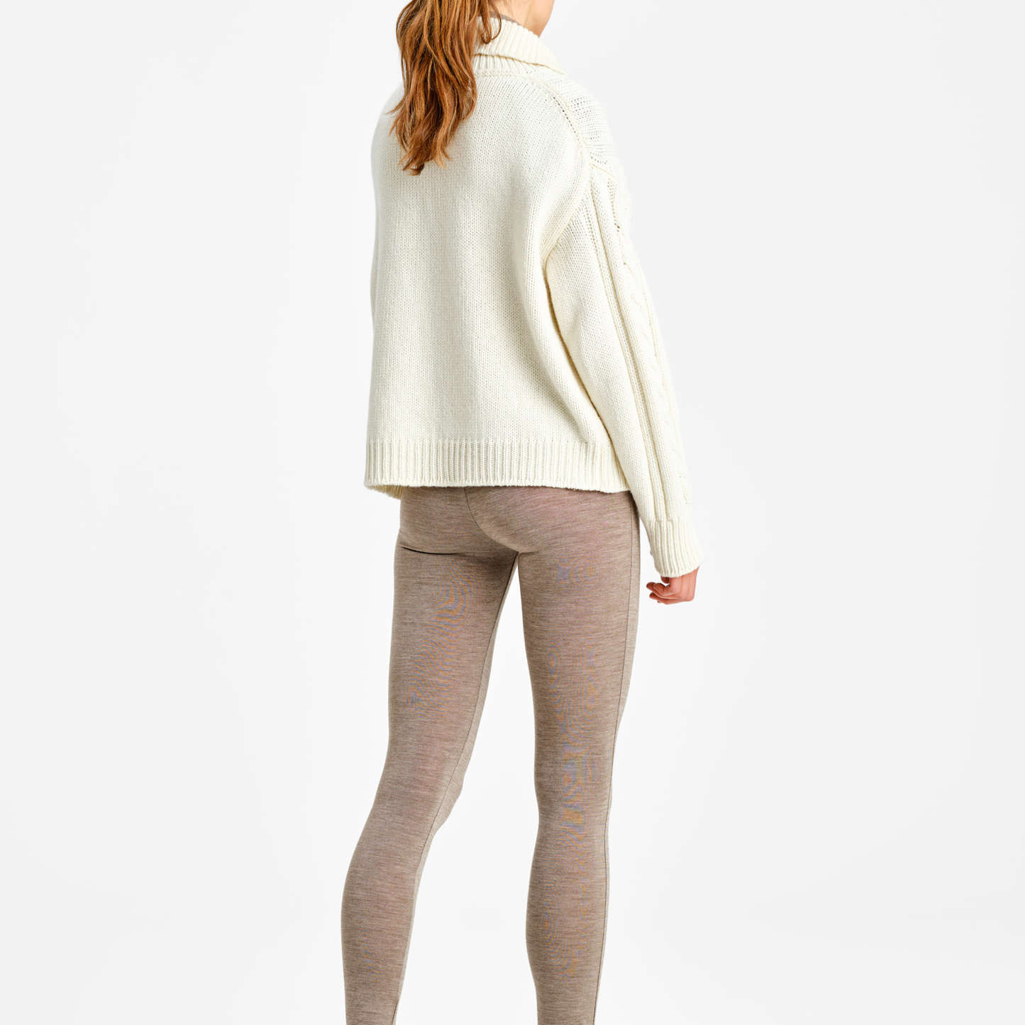 We Norwegians Trysil Ziup sweater cream