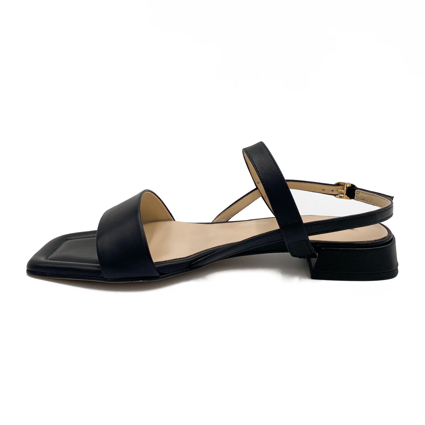 Högl Sandal m/ hælrem Black