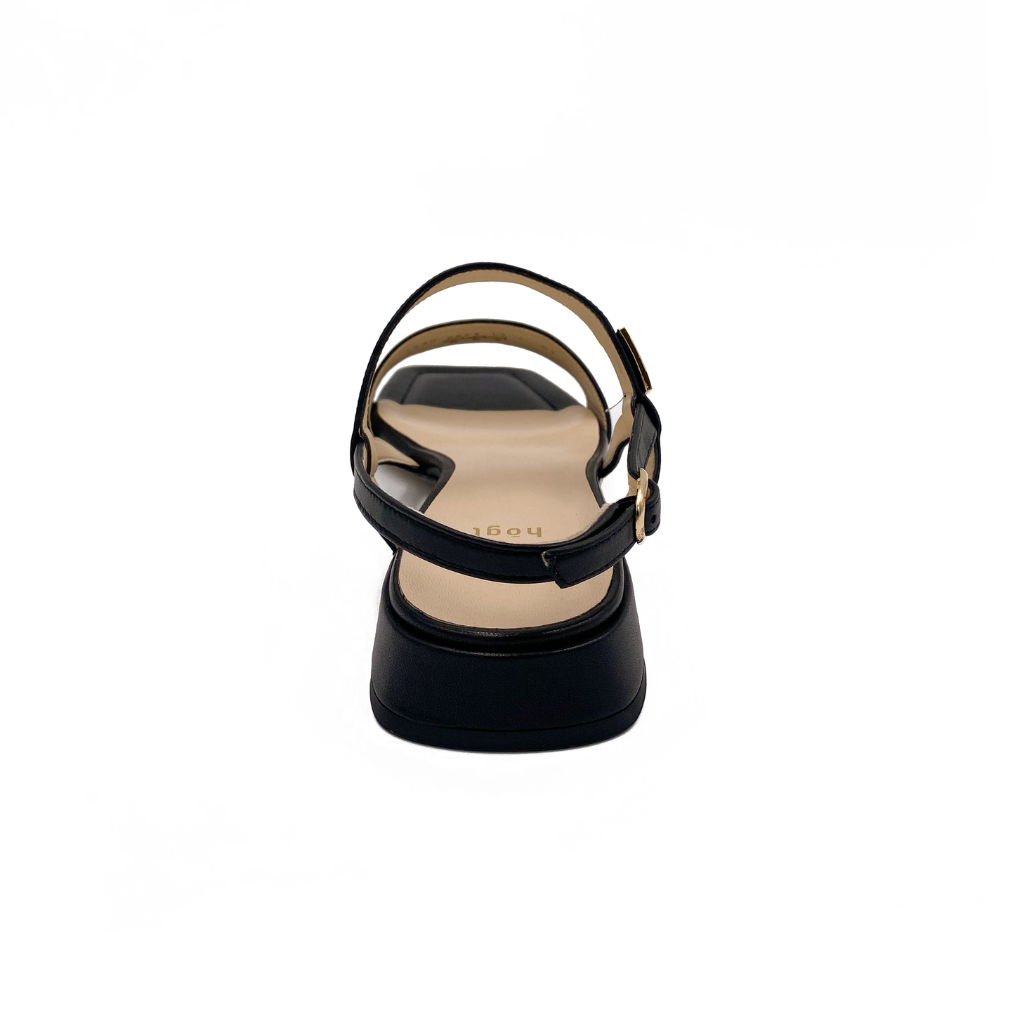 Högl Sandal m/ hælrem Black