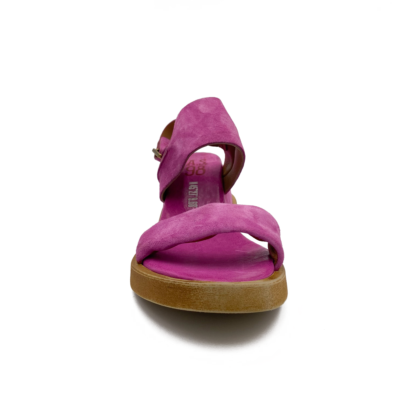 A.S.98 Sandal m/kilehæl Fuchia