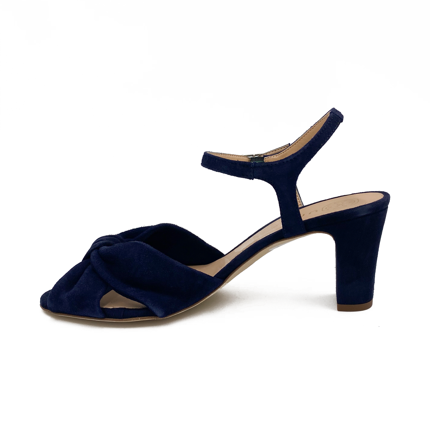 Unisa Sandal Malvina m/hæl Ruskind Ocean