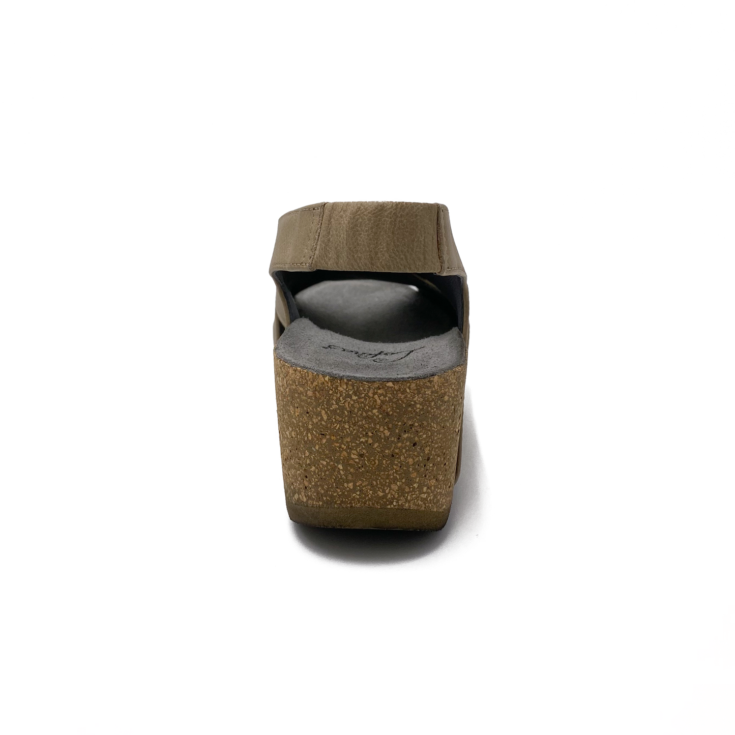 Lofina Sandal m/kilehæl og kork Marmo