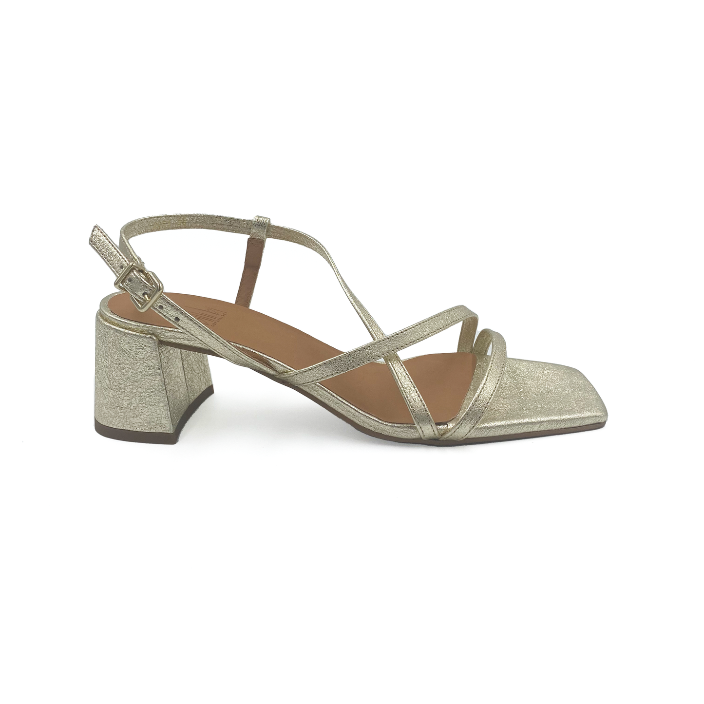 Billi bi Festsandal Platino Gold
