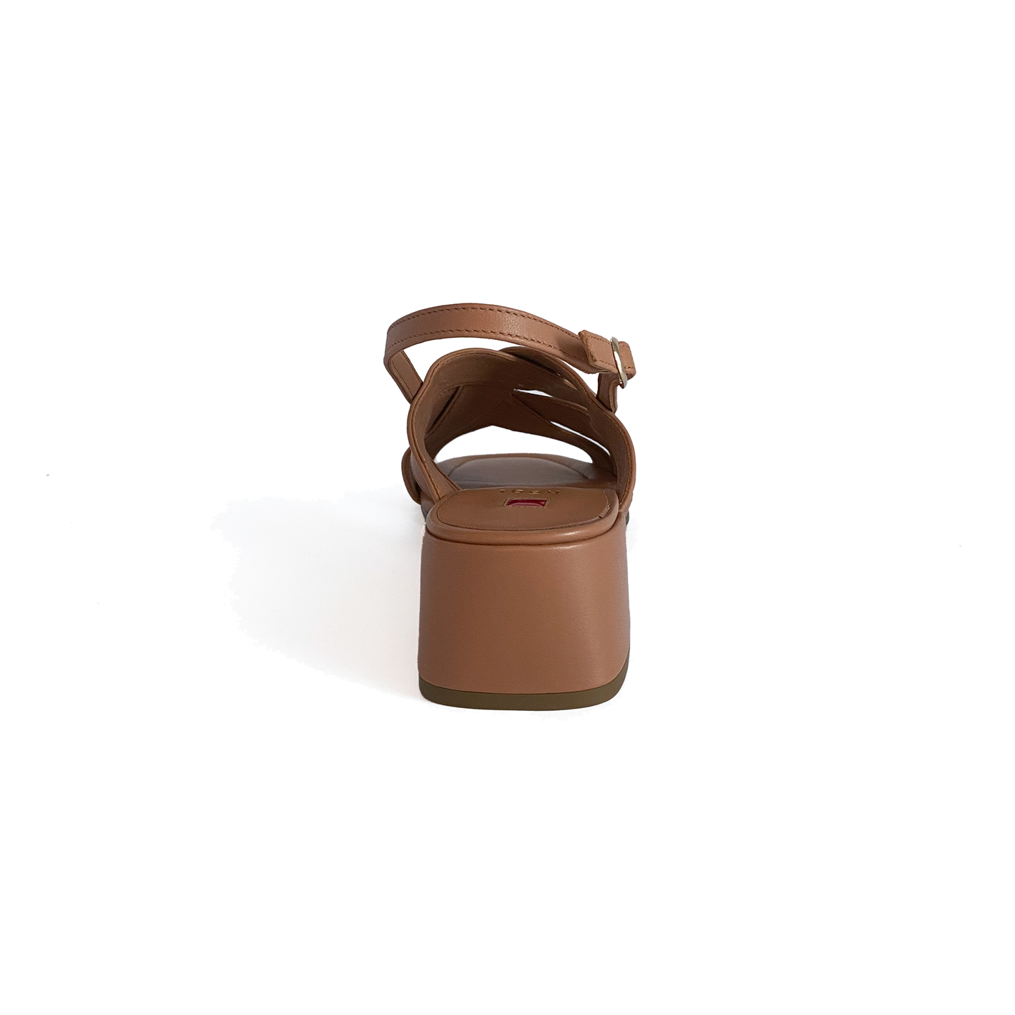 Högl Sandal m/lille Hæl Almond