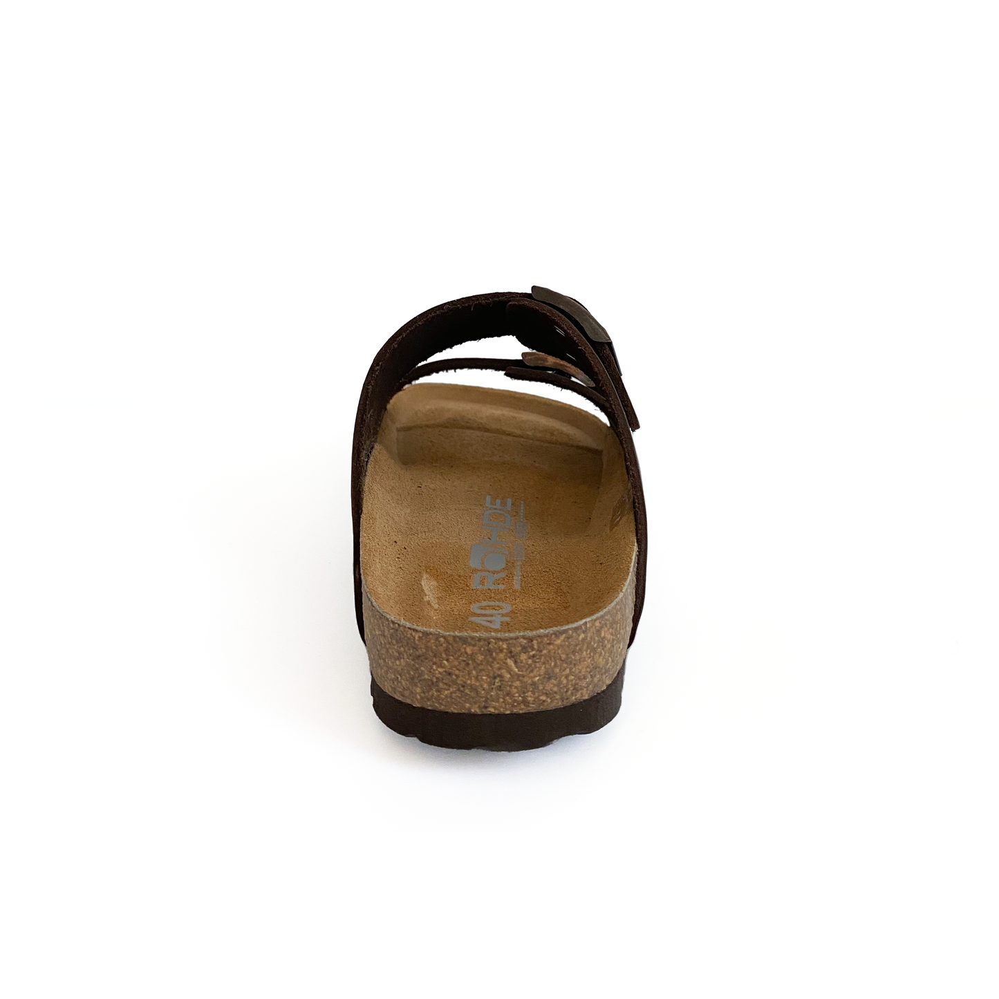 Rohde Herre Biosandal m/ 2 remme mocca