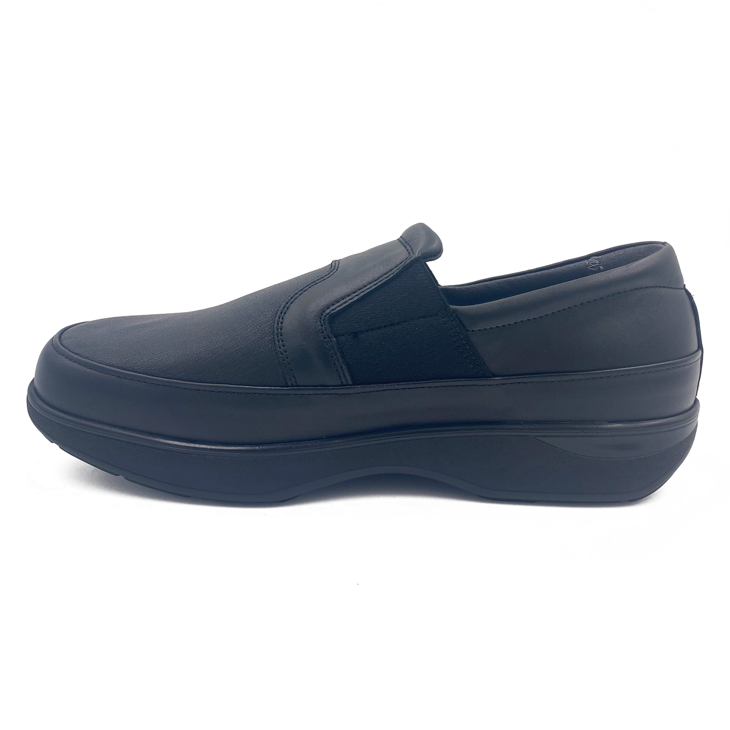 new feet herreloafer m/strech Sort