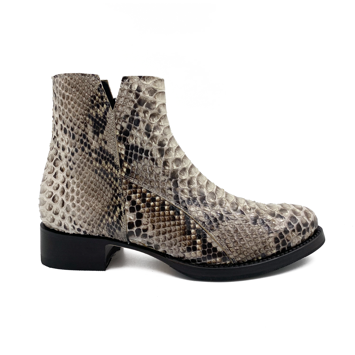 By CJ Pyton Slangeskindsstøvle Vicki Grey