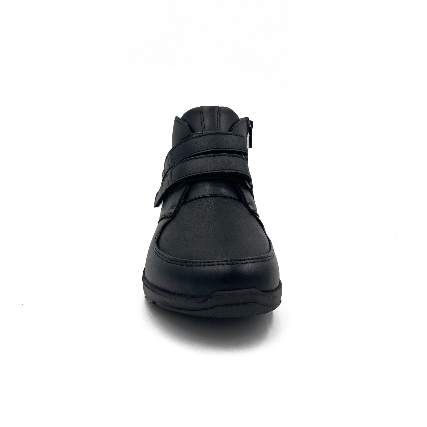 new feet støvle med stretch og velcro sort