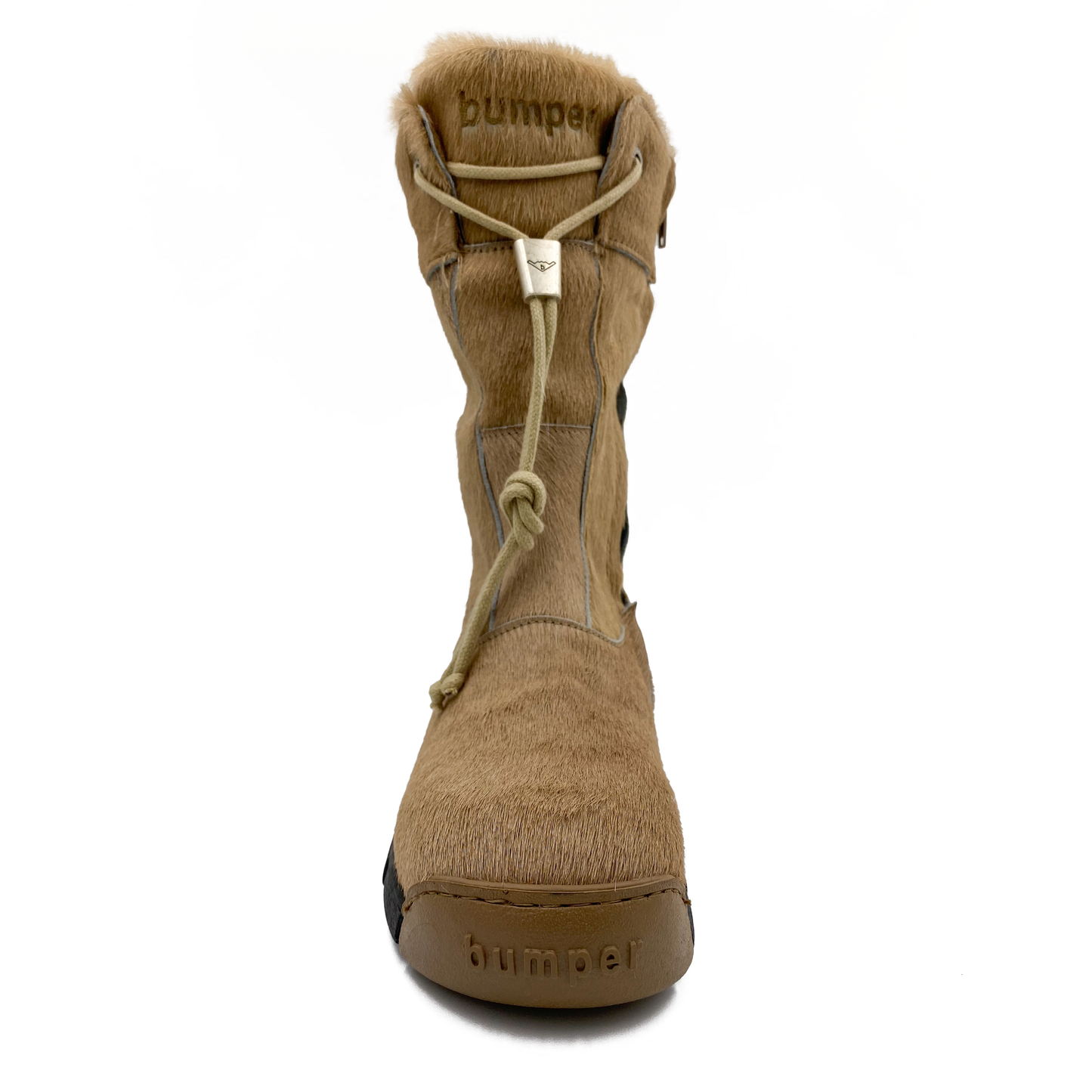 Bumper Støvle Lang Pony Sand