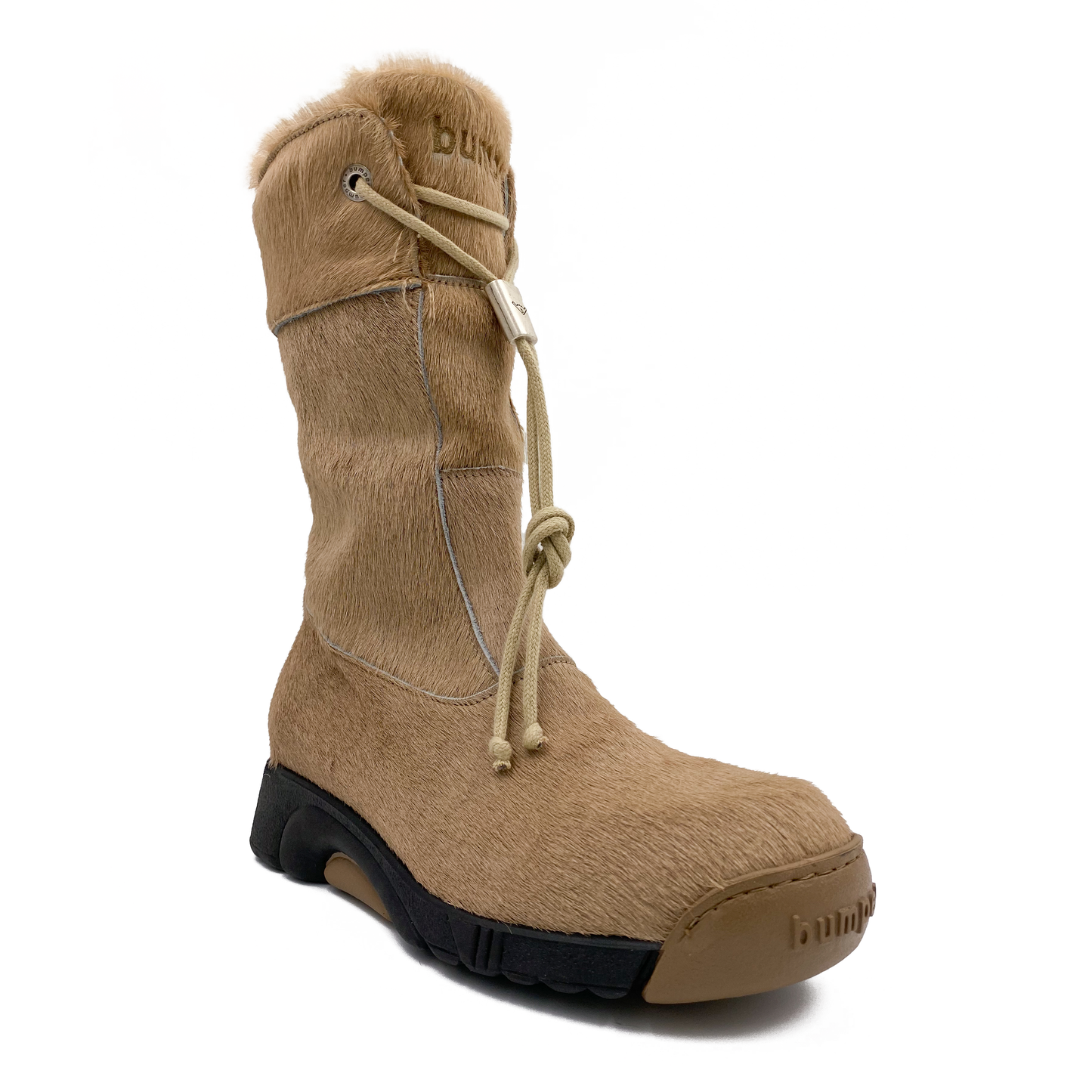 Bumper Støvle Lang Pony Sand