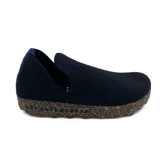 Asportuguesas Herre Uldsko City Black Tweed