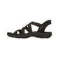 Skechers Sandal Dame Slip in Reggae Slim Stretch Flex Black