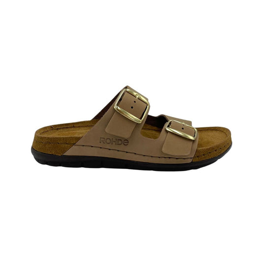 Rohde Biosandal Blød m/2 remme Natur