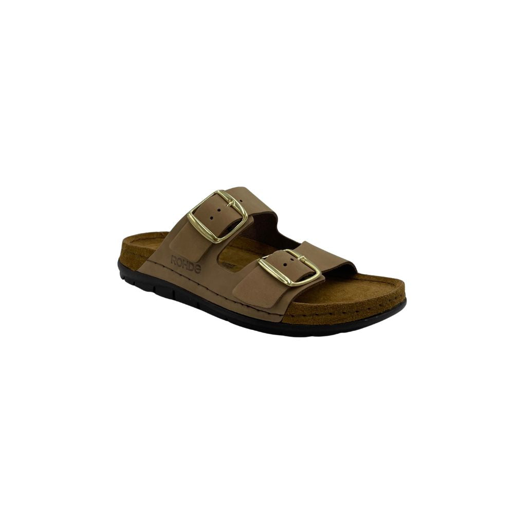 Rohde Biosandal Blød m/2 remme Natur
