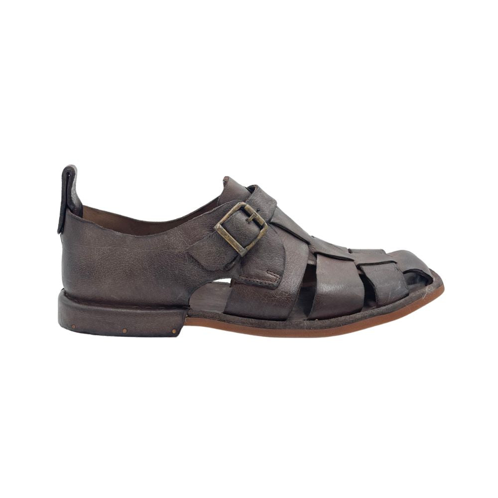 Bubetti Herre lukket sandal Kastanje