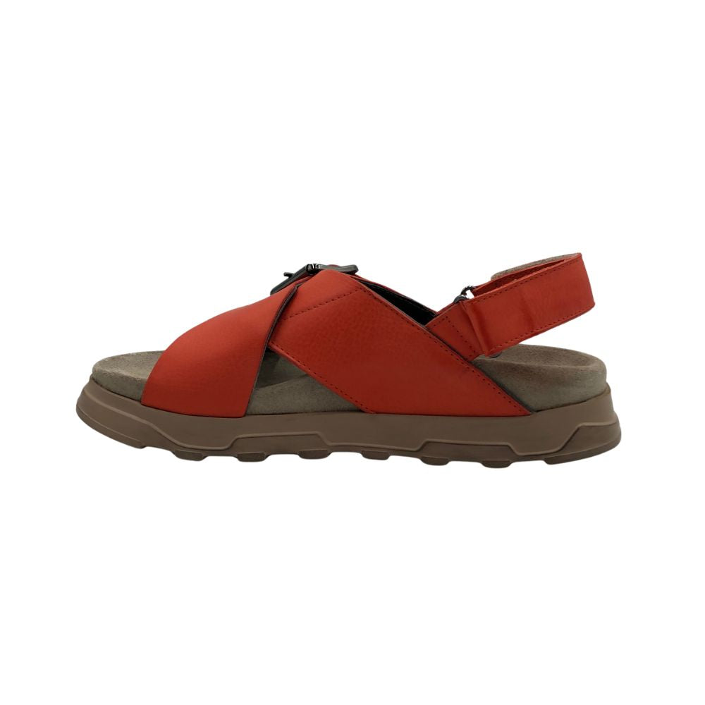 Lofina Sandal m/krydsremme og spænde Spritz Aperol