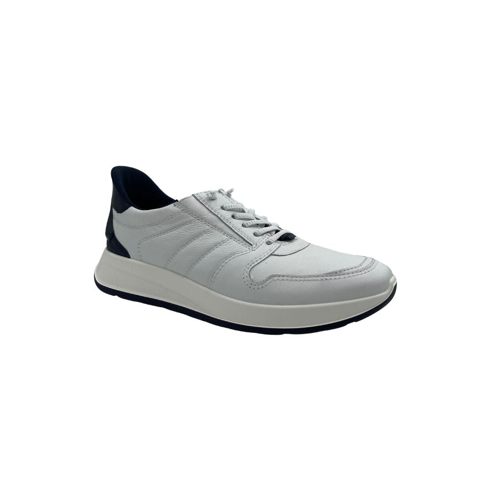 Ara Herre Sneaker Matteo Slip In Weiss/ Blau