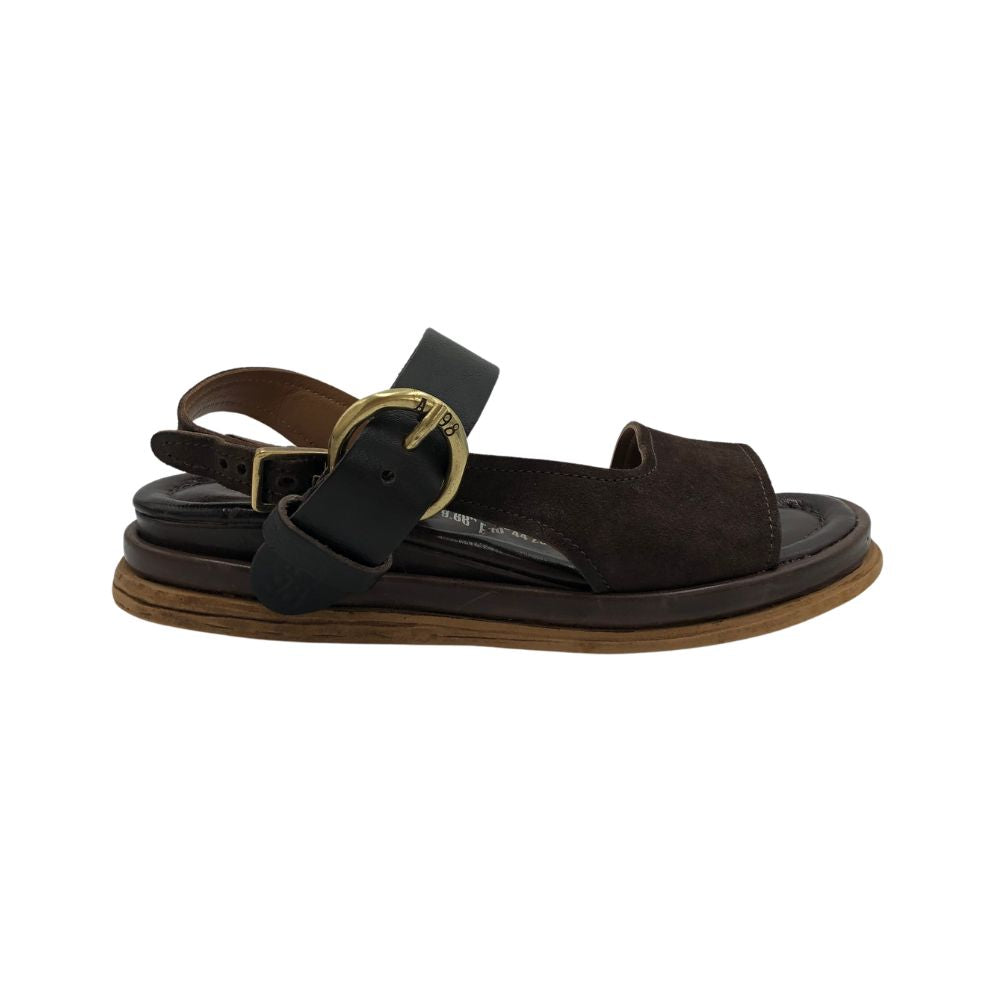 A.S. 98 Sandal m/ 2 Spænder Ebano/T.Moro