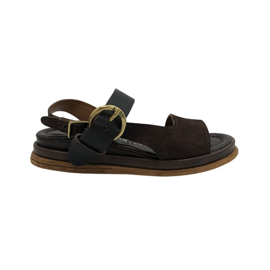 A.S. 98 Sandal m/ 2 Spænder Ebano/T.Moro