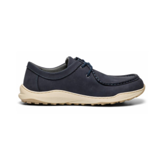 New Feet Herre Snøresko Dark navy Nubuck