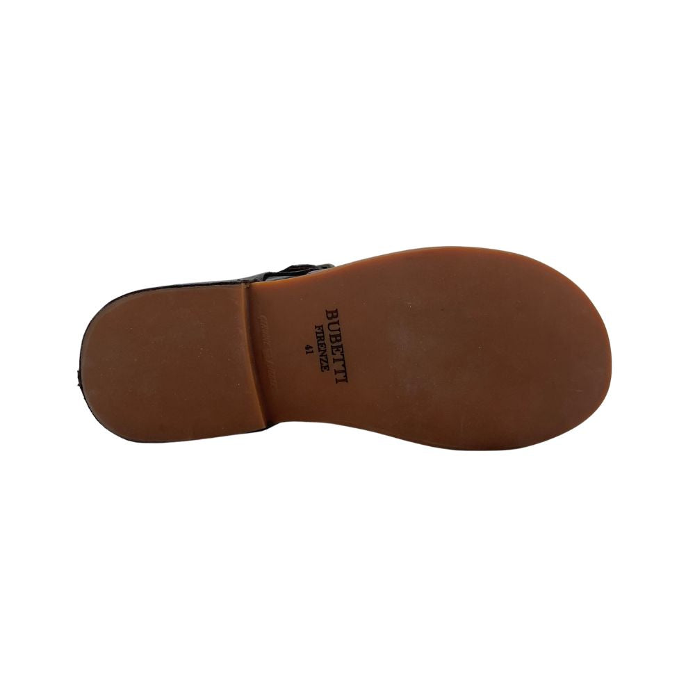 Bubetti Herre lukket sandal Kastanje