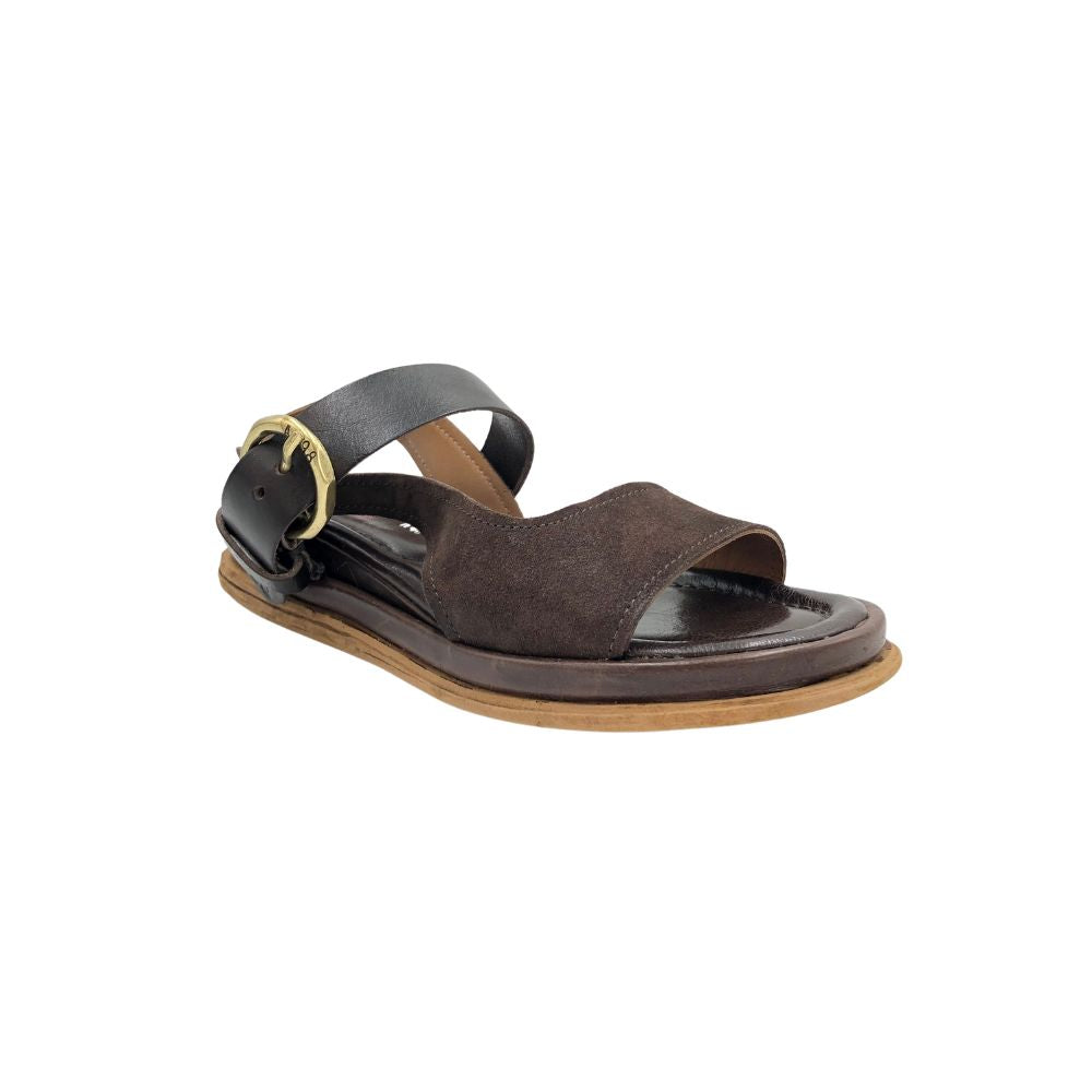 A.S. 98 Sandal m/ 2 Spænder Ebano/T.Moro