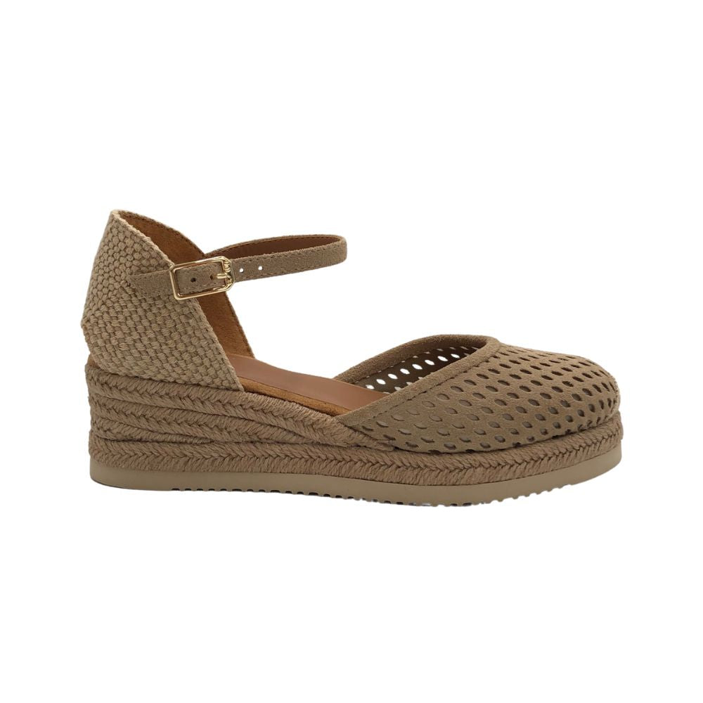 UNISA Espadrillos m/hulmønster Chaska Barley
