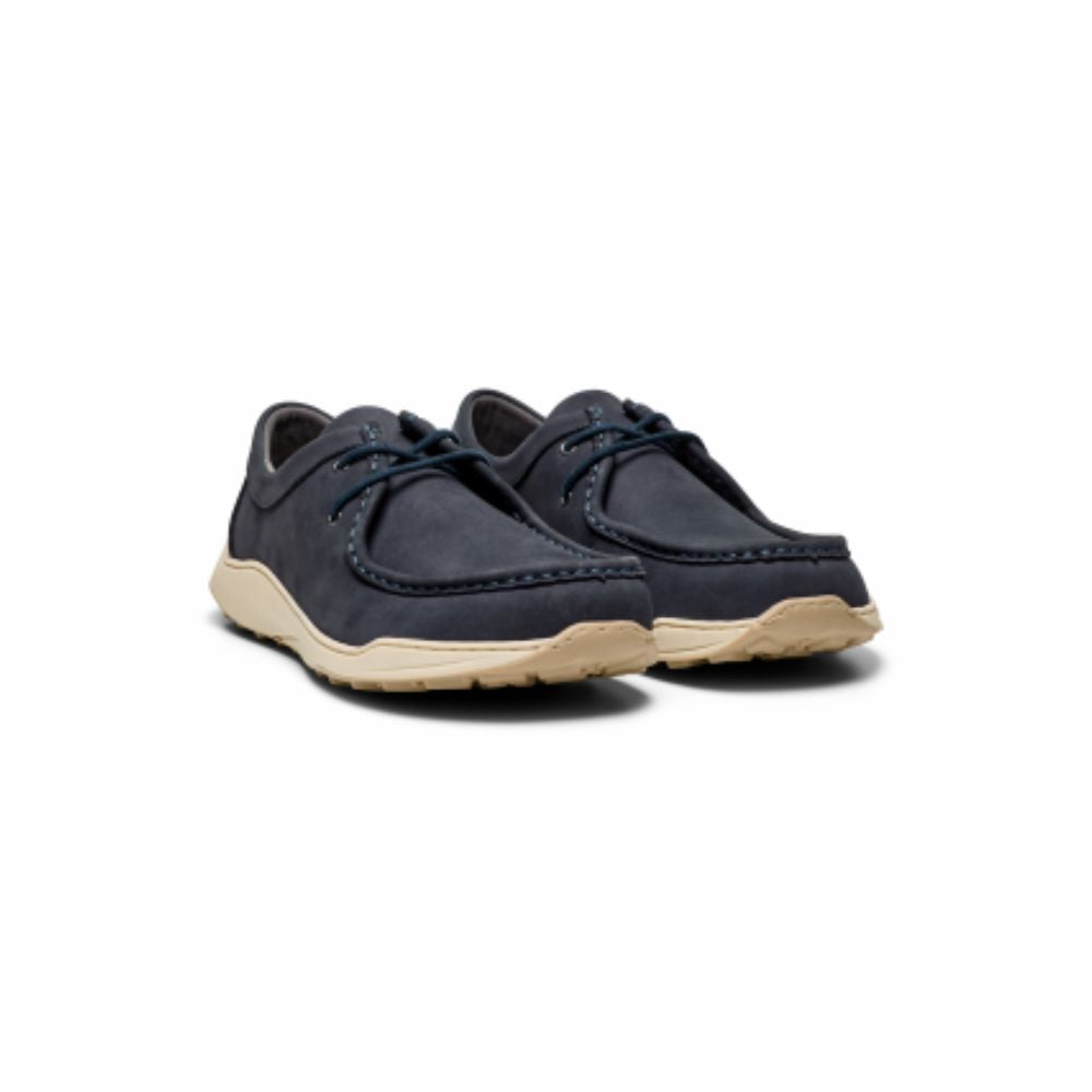 New Feet Herre Snøresko Dark navy Nubuck