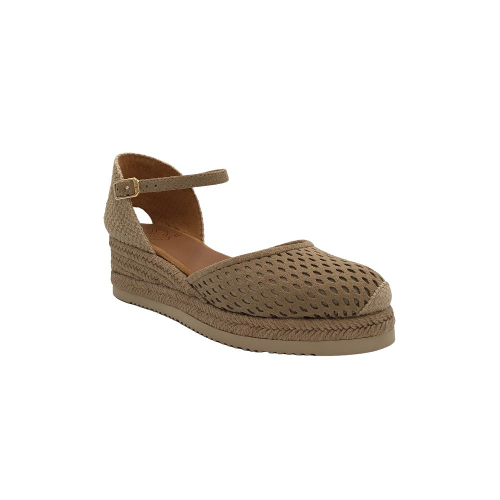 UNISA Espadrillos m/hulmønster Chaska Barley