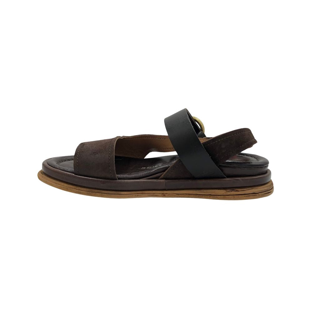 A.S. 98 Sandal m/ 2 Spænder Ebano/T.Moro