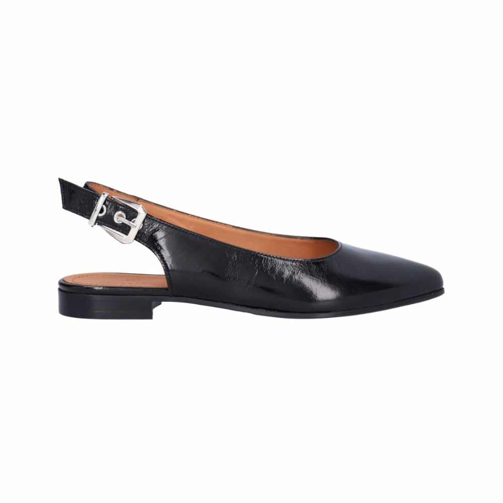 Billi Bi Sling Back Black Lack