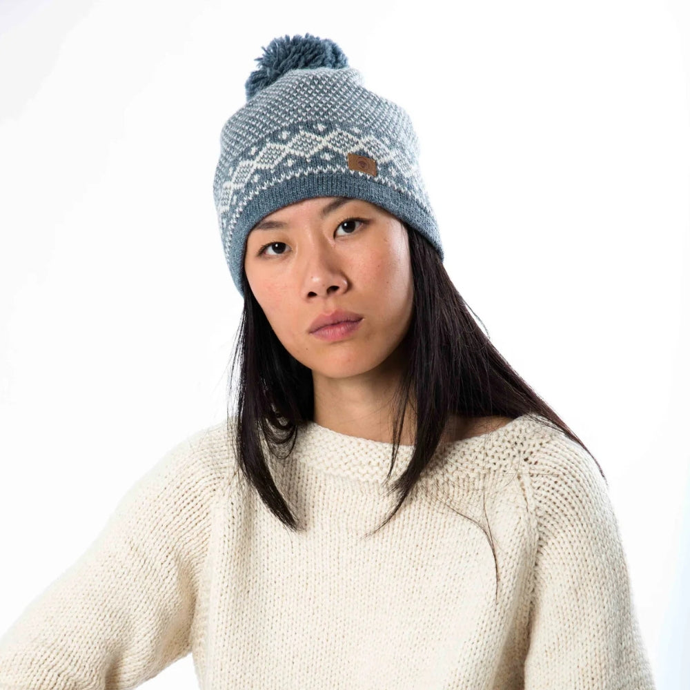 Fuza Wool Enya Hat Silver Blue