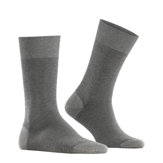 Falke Herre Sneakersstrømpe Fine Shadow Grey