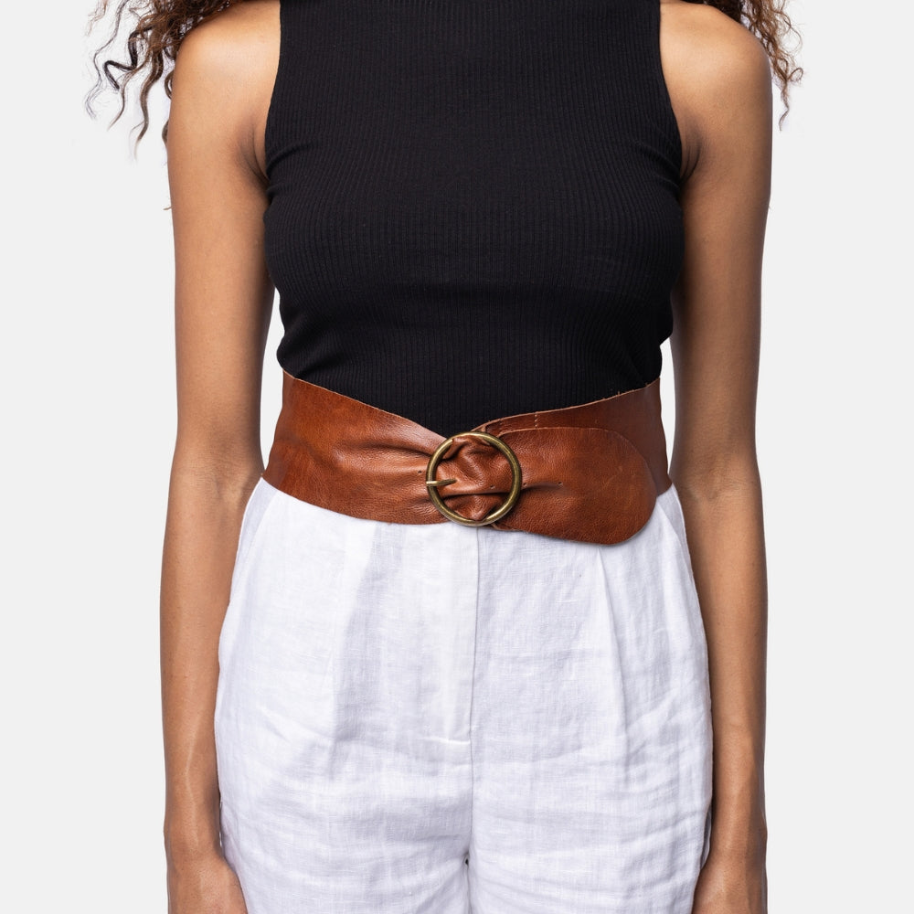 RE:DESIGNED Bælte Hilda Walnut