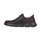 Skechers Herre Slip in Brown Leather