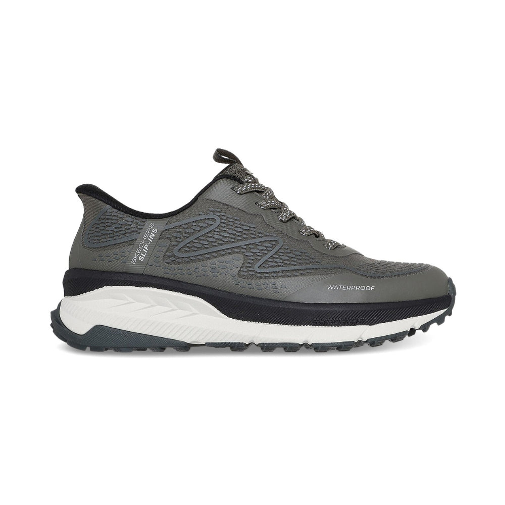 Skechers Slip-In Waterproof Oliven