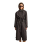 Rethinkit Rainshell Trench Coat Almost Black
