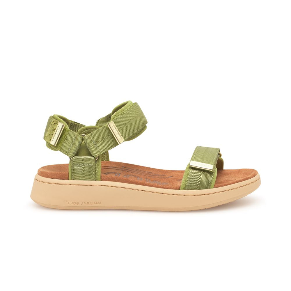 WODEN Sandal Line Bambus Green