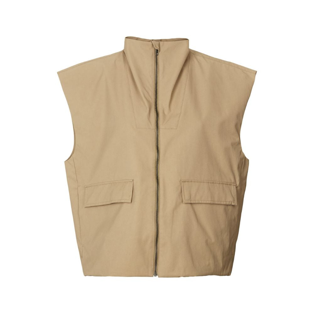 Rethinkit Gilet Cloud Beige Taupe