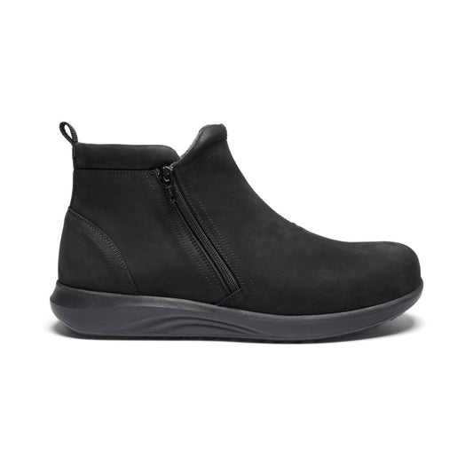 New Feet Herre Støvle m/2 lynlåse  Sort