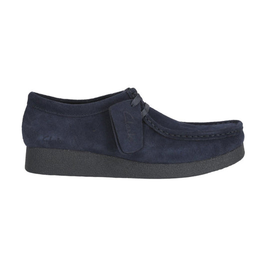 Clarks Sko Wallabee EVOsh Navy Suede