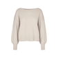 Six Ames Vaskebjørnsstrik Malou Oatmeal Beige
