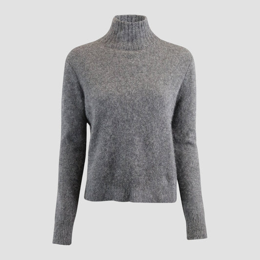 Six Ames Vaskebjørnsstrik Jade Dark Grey Melange