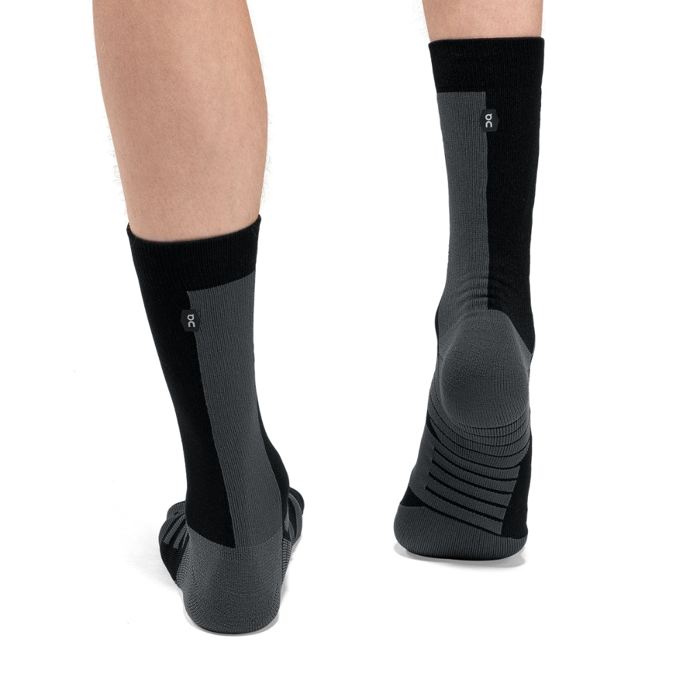 ON Performance High Sock Men Black Shadow